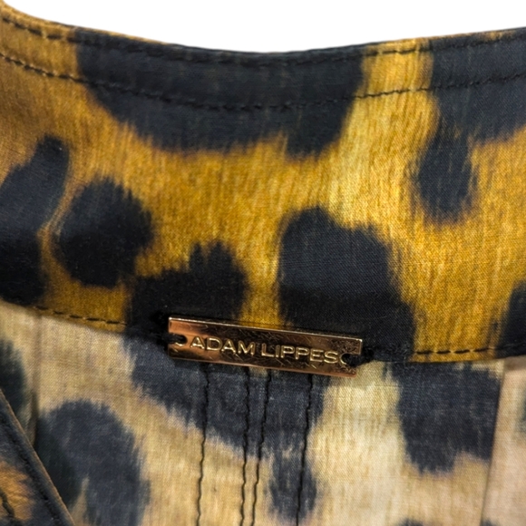 Adam Lippes Animal Leopard Print Dress 8 - Picture 4 of 5